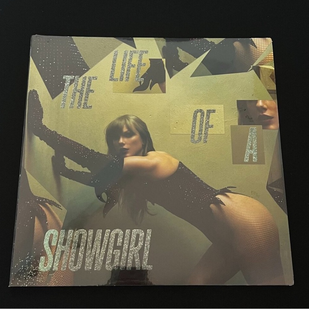 Taylor Swift Vinyl — Green, Black, Gold Cover Art